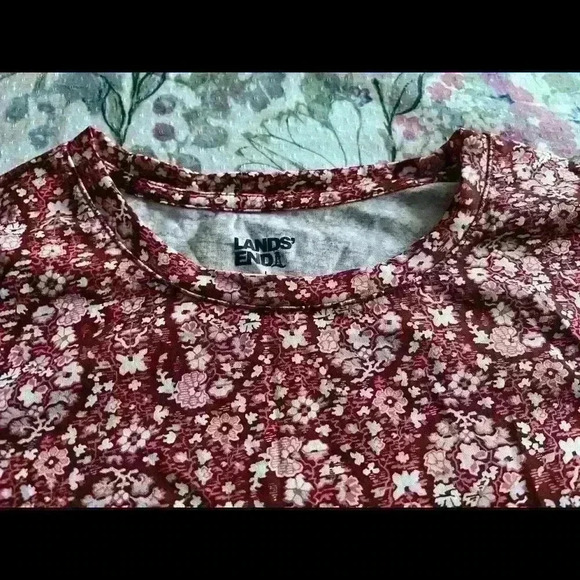 WOMEN Large Lands' End long sleeve Top - Picture 4 of 5